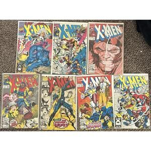 X-Men #1, 3, 7, 8, 10, 12, 18 (1991-92 Marvel) Lot Of 7 - 3 KEYS Hazard - Bella